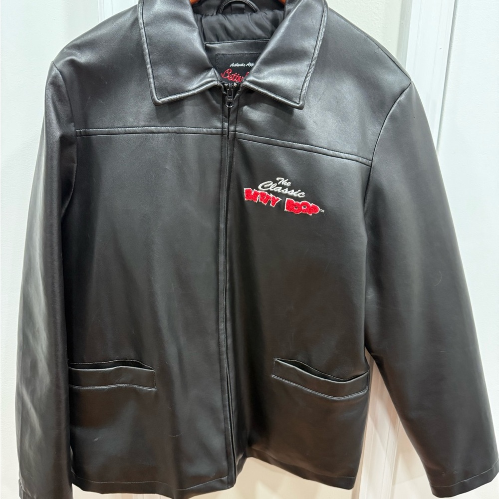 Vintage Leather Betty Boop Jacket - Picture 3 of 6